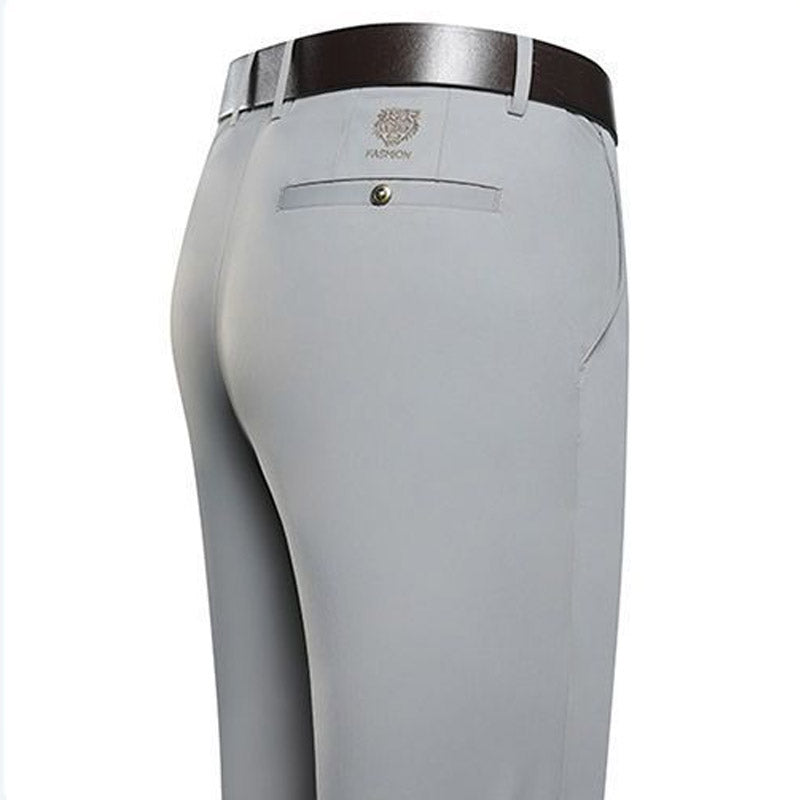 Men's High-Waisted Stretch Wrinkle-Resistant Pants