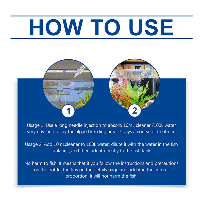 🔥BUY 2 GET 1 FREE 🔥Fish Tank Water Powerful Cleaner