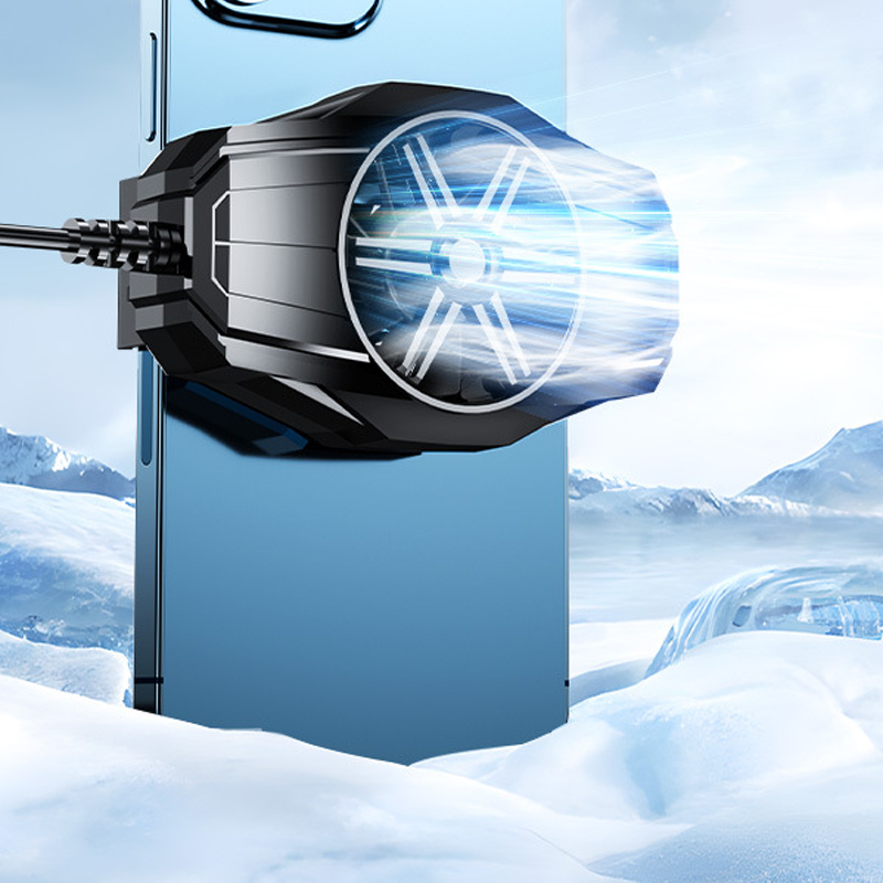 🔥2025 Essential for mobile phones🔥Fast Cooling 3-Speed Adjustable Portable Phone Cooler