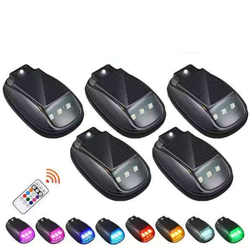 📢📢50 % OFF !!⏰Waterproof Solar Car Roof Light with Remote