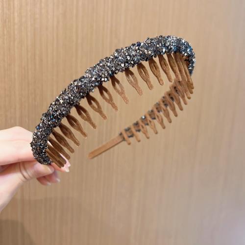 🎁Christmas Hot Sale🔥Vintage Rhinestone Flocked Headband(50% OFF)