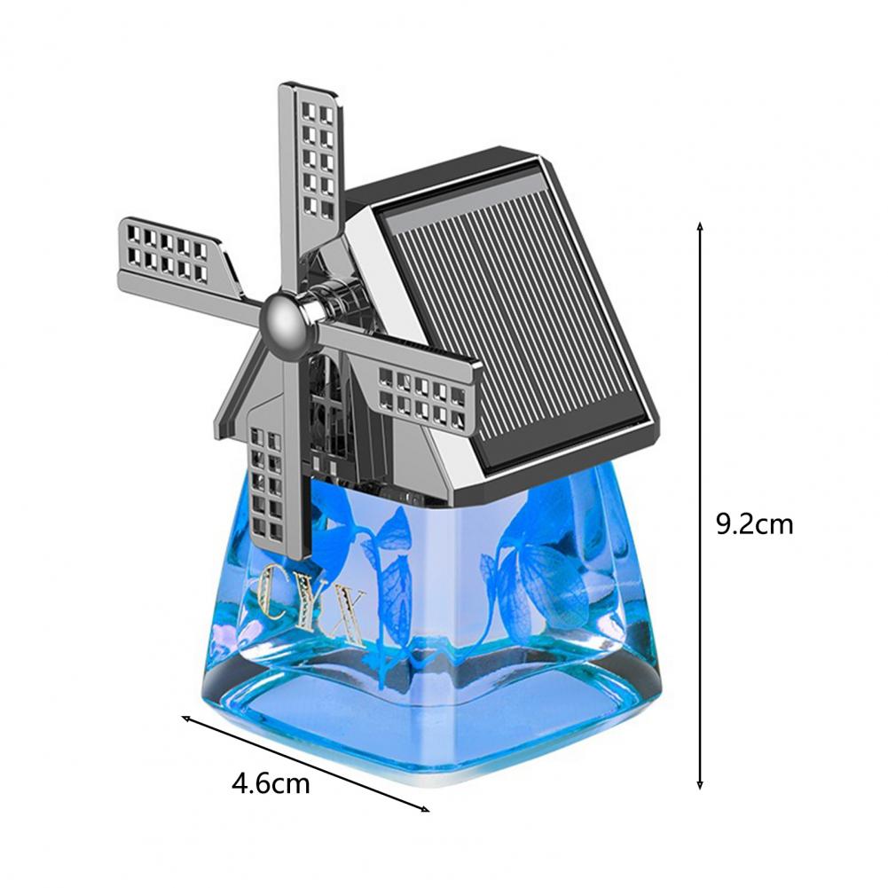 Windmill Solar Energy Rotating Aromatherapy Car Air Freshener(50% OFF)
