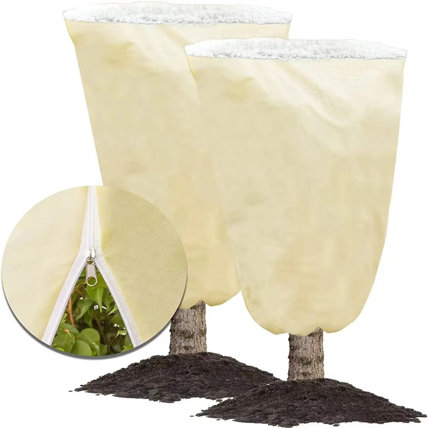 Plant Thickened Drawstring Bag Freeze Protection Covers(50% OFF)