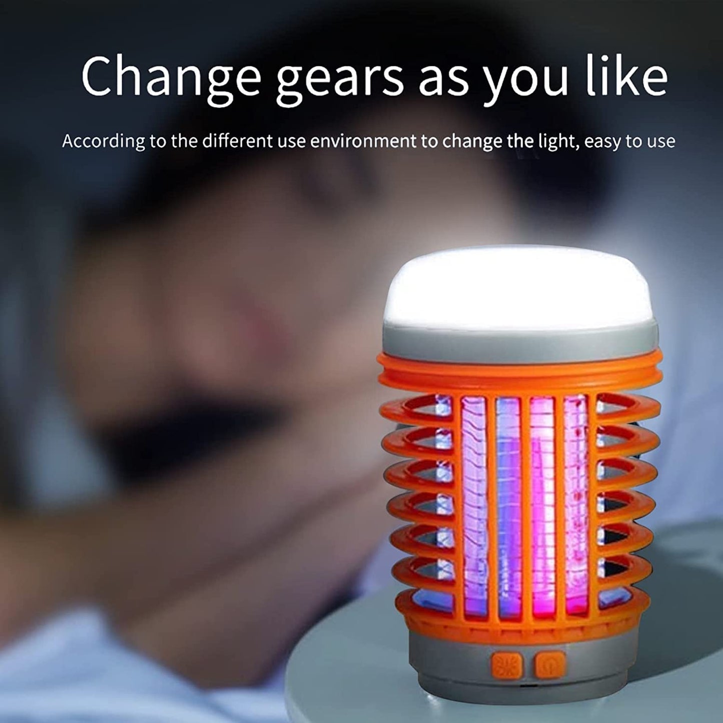 💥Multi-functional Solar Camping Mosquito Killer Lamp