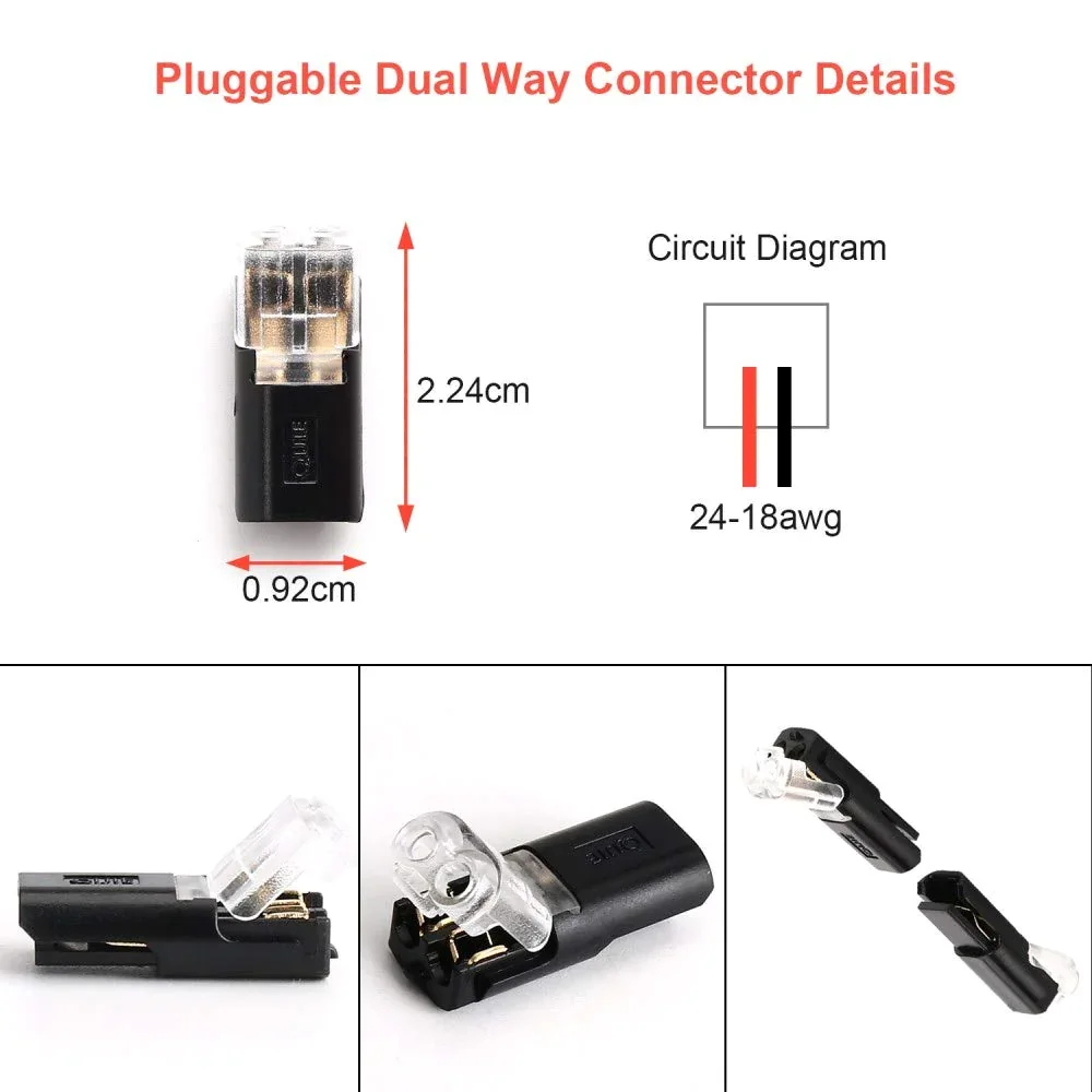 🔥LAST DAY PROMOTION - 50%OFF🏆Double-wire Plug-in Connector With Locking Buckle🔩🔒