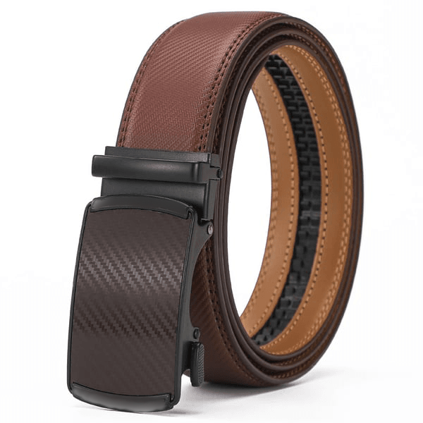 ✨️Best for Father's Day🎁 Leather Ratchet Belt With Adjustable Buckle💼