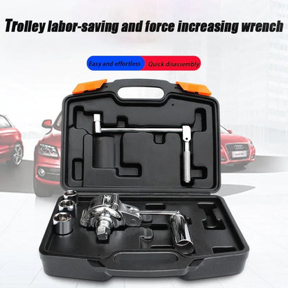 🔥Essential for families🔥Car tire nut disassembly tool kit