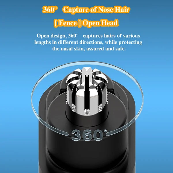 ✨VENTE CHAUDE 50% DE RÉDUCTION✨Tondeuse à poils de nez portable rechargeable