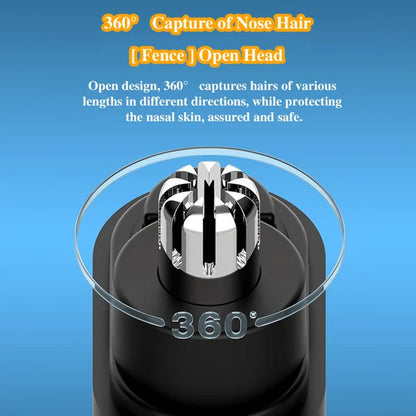 ✨VENTE CHAUDE 50% DE RÉDUCTION✨Tondeuse à poils de nez portable rechargeable