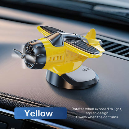 🎁2025 Limited Time Sale - 50% OFF🔥Solar powered airplane shaped car ornaments