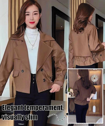 Trench de mode court de style coréen
