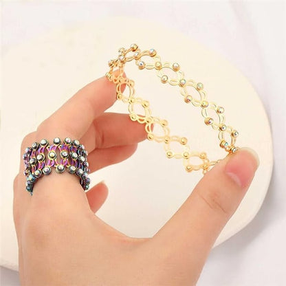 🔥Magic 2 in 1 Foldable Ring Bracelet🎅Limited time offer