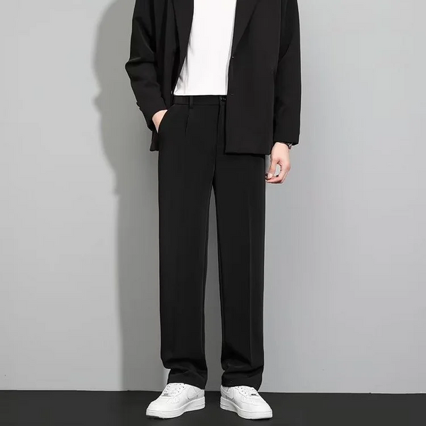 ICE SILK STRAIGHT LEG PANTS👖