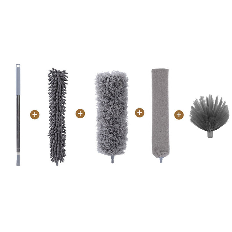 Retractable Washable Curved Microfiber Duster