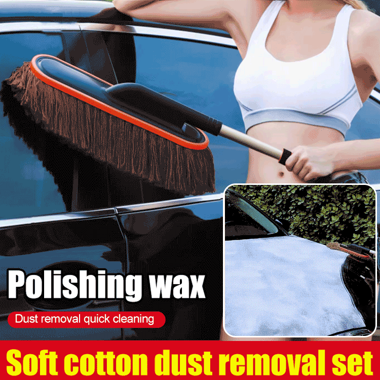 🔥HOT SALE- 49% OFF🔥Car Duster with Extendable Telescoping Handle🚗