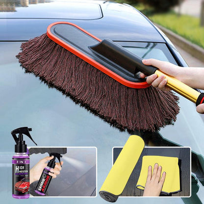 🔥HOT SALE- 49% OFF🔥Car Duster with Extendable Telescoping Handle🚗