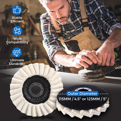 🎉Limited time 49% OFF✨Wool Felt Flap Polishing Disc