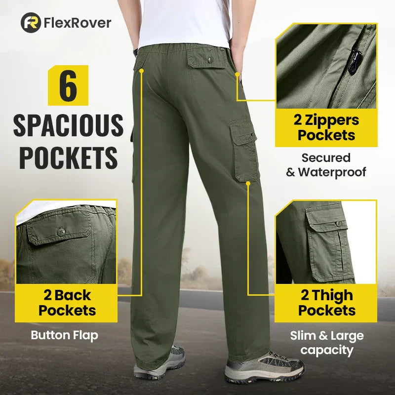 ⏳Time-limited Special👖Multi-Pocket Durable Ultra Comfort Loose Fit Pants