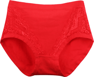 Plus Size High Waist Leak Proof Cotton Panties