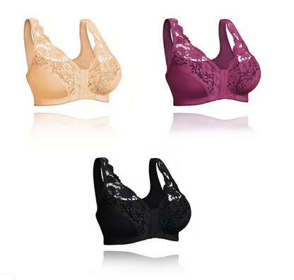 Buy one get one free 🩱 Front hook, stretch lace, super lift and body contouring - all in one bra!
