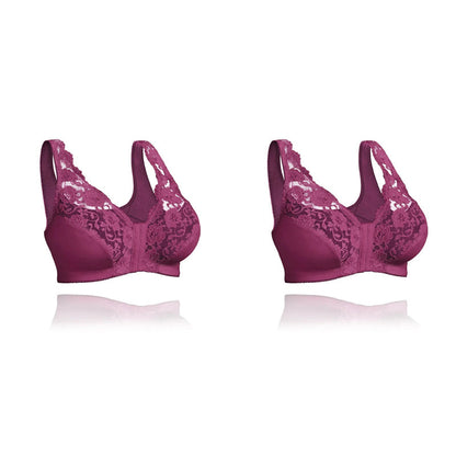 Buy one get one free 🩱 Front hook, stretch lace, super lift and body contouring - all in one bra!