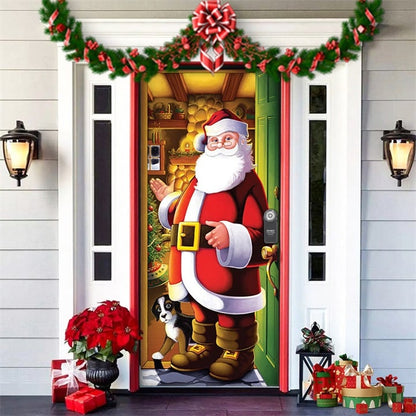 🎄Early Xmas Sales -50% OFF🎅-Christmas 2025 Front Door Decoration🎅