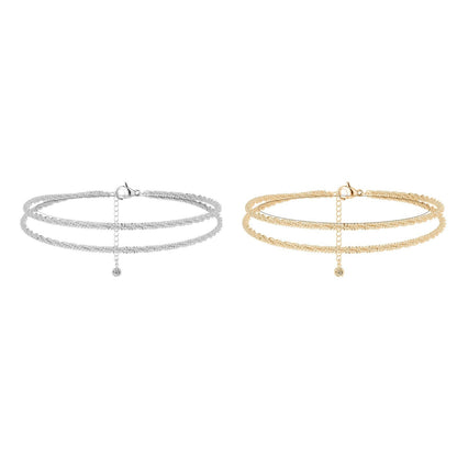 60%OFF🥰Dainty Layered Waterproof Anklet For