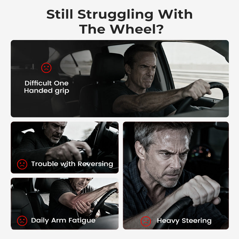 ⏳Limited-time 50% off⏰Car Steering Wheel Booster🚗