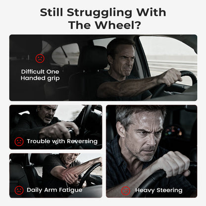 ⏳Limited-time 50% off⏰Car Steering Wheel Booster🚗