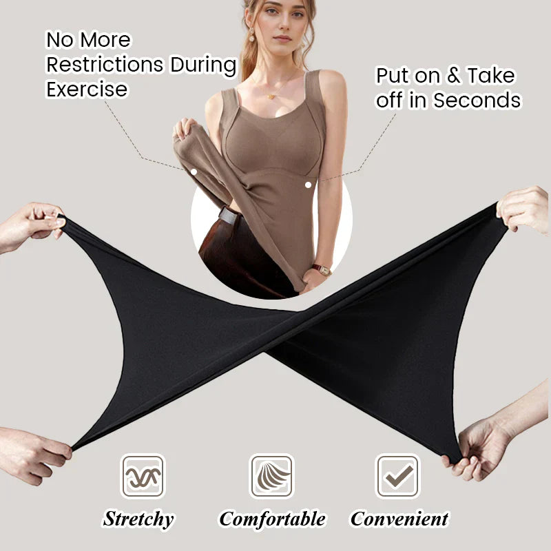 💃2025New 50%OFF✨Thickened Warm Tank Top with Lined Bra