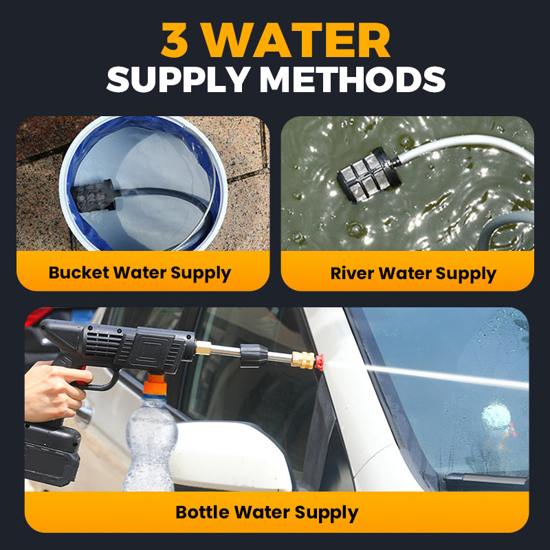 🔥Hot Sale 50% Off🔥2025 New Cordless Portable Multi-Function High Pressure Water Blasters