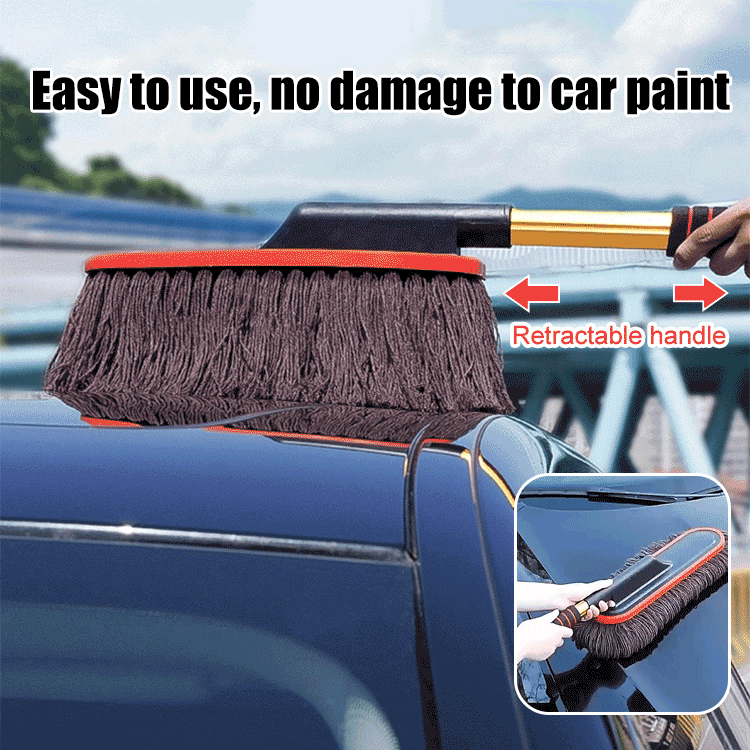 🔥HOT SALE- 49% OFF🔥Car Duster with Extendable Telescoping Handle🚗