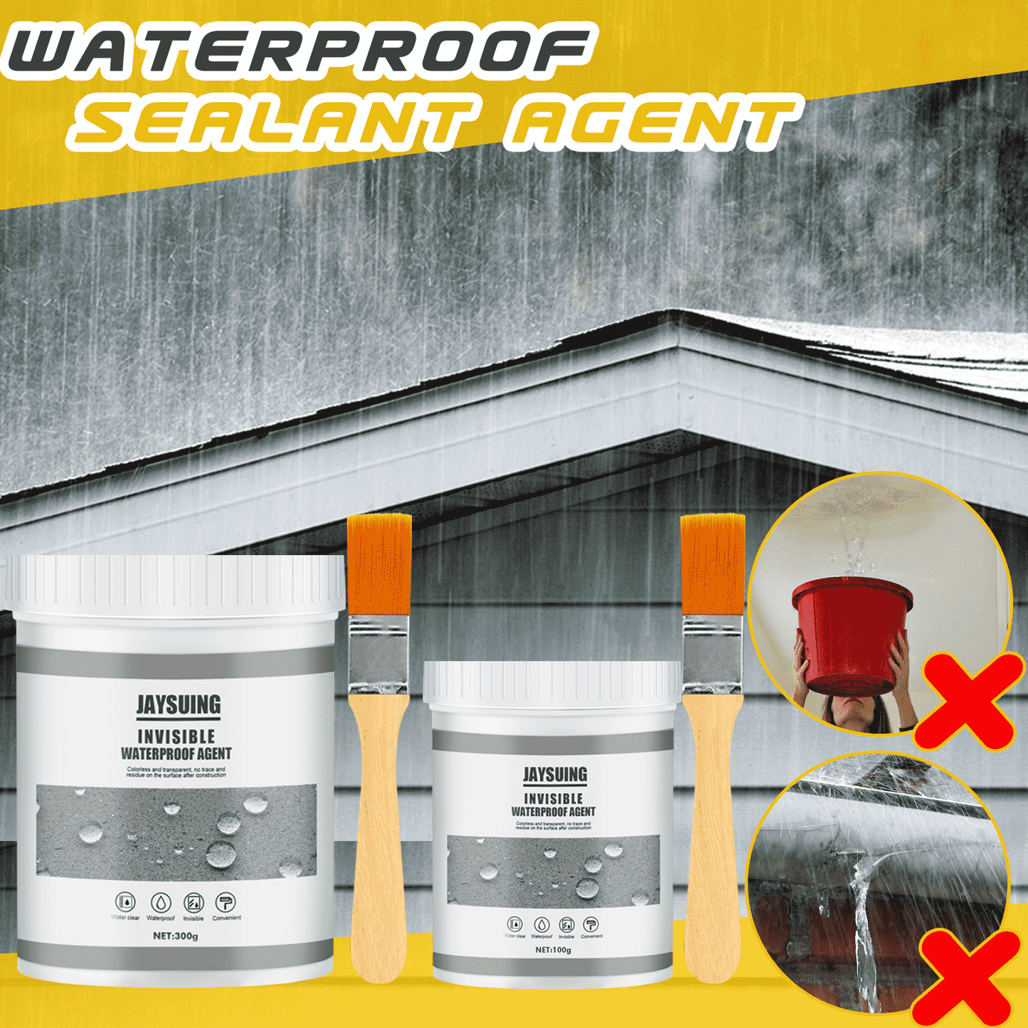 Waterproof Insulating Sealant（Free Brushes）