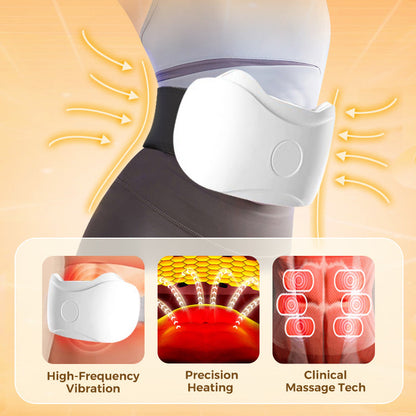 Electric Wireless Abdominal Massager for Fat Burning & Digestion