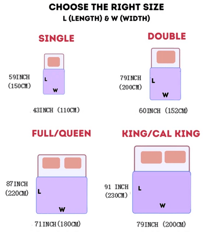 🛌💤The Secret to a Sleep Peacefully In Summer - Ice Cooling Calming Blanket