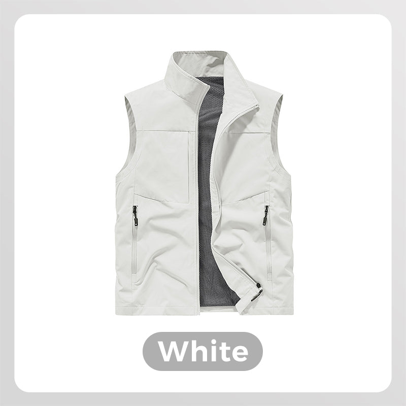 ⏳ Limited Time 50% OFF! 💥Men's Waterproof Outdoor Utility Vest