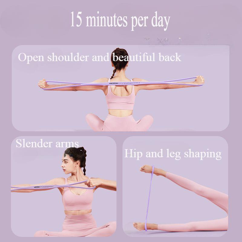 🏆Flash Sale - BUY 1 GET 1 FREE!!⚡50K+ SOLD! Almost Gone💥🔥Resistance Bands, Figure 8 Exercise Bands for Women Men