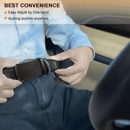 ✨️Best for Father's Day🎁 Leather Ratchet Belt With Adjustable Buckle💼