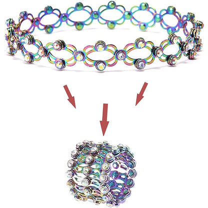 🔥Magic 2 in 1 Foldable Ring Bracelet🎅Limited time offer