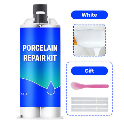 💧Multi-functional waterproof and anti-corrosion repair adhesive🔥 (suitable for ceramic floor tiles, walls, and kitchen countertops) saves time and costs.