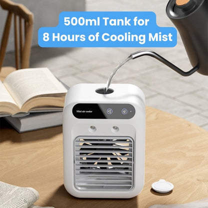FREE SHIPPING🎉2025 New Products Hot Sale✨Mini Portable Air Conditioner Cooler Humidifier,Ultra-Quiet & Energy Saving