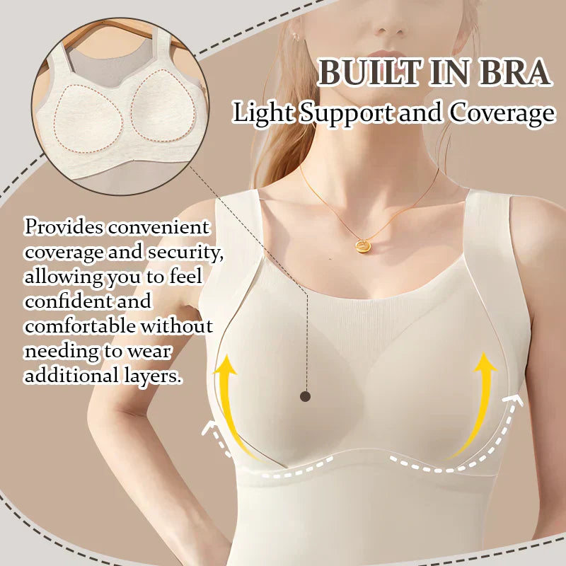 💃2025New 50%OFF✨Thickened Warm Tank Top with Lined Bra