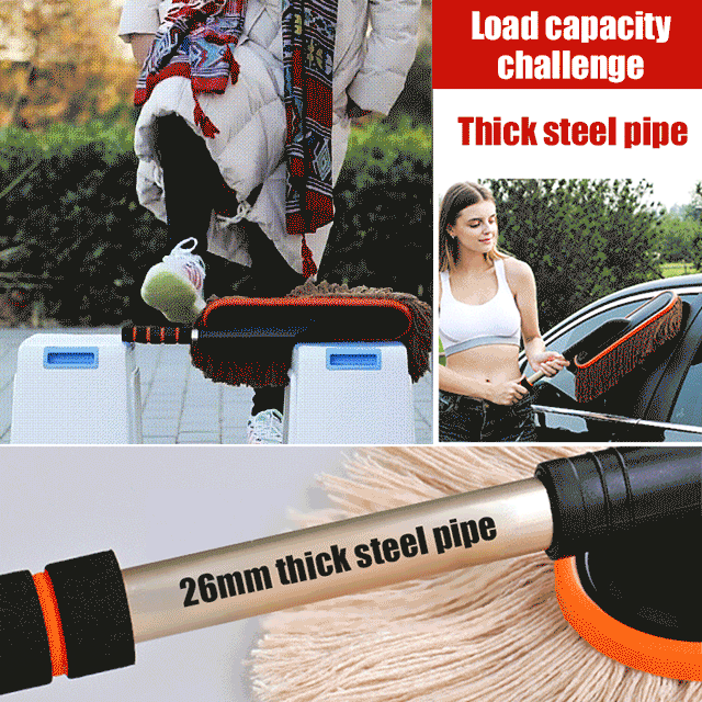 🔥HOT SALE- 49% OFF🔥Car Duster with Extendable Telescoping Handle🚗