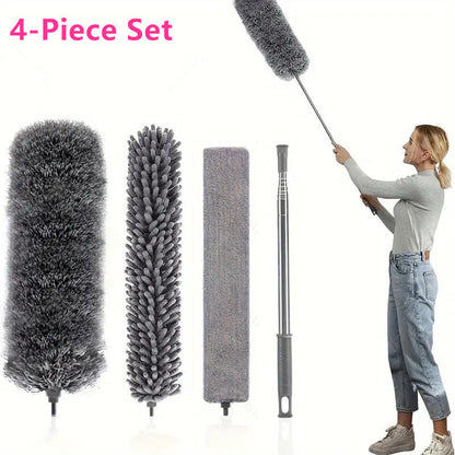Retractable Washable Curved Microfiber Duster