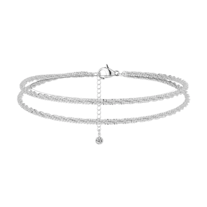 60%OFF🥰Dainty Layered Waterproof Anklet For
