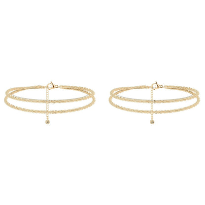 60%OFF🥰Dainty Layered Waterproof Anklet For