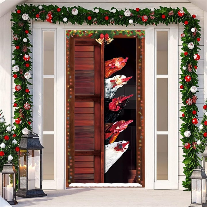 🎄Early Xmas Sales -50% OFF🎅-Christmas 2025 Front Door Decoration🎅