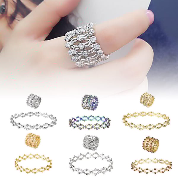 🔥Magic 2 in 1 Foldable Ring Bracelet🎅Limited time offer