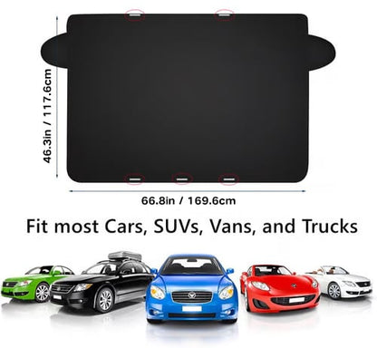 🎁Last Day Sale 49% OFF🔥2025 Upgraded Car Windshield Magnetic Snow Cover