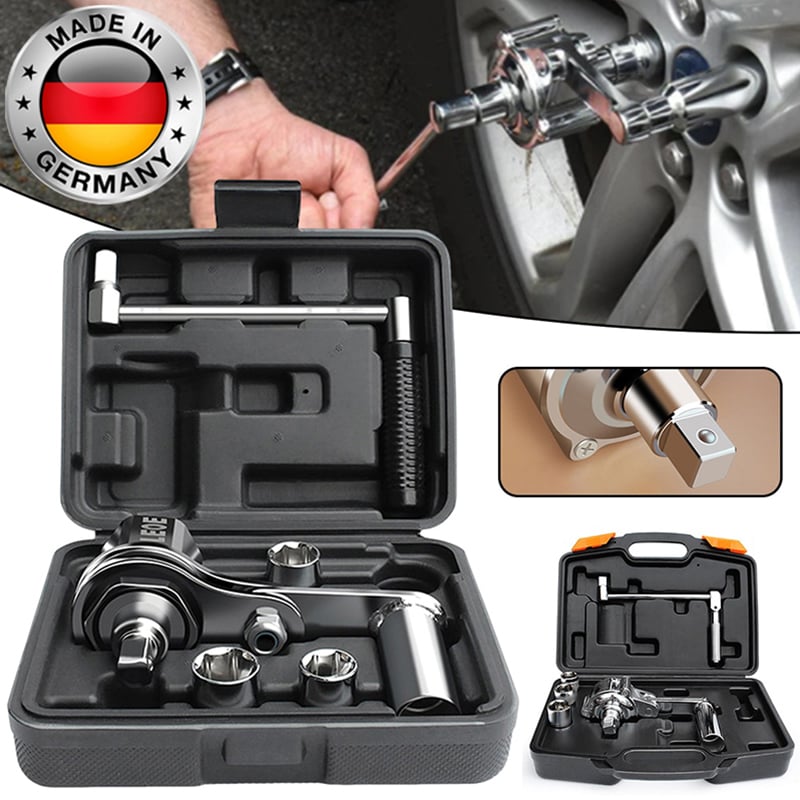 🔥Essential for families🔥Car tire nut disassembly tool kit